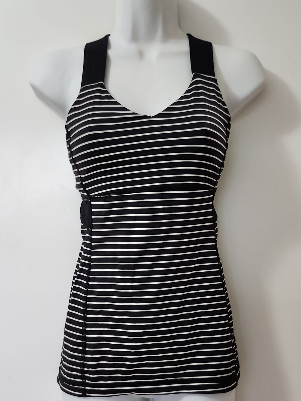 Lululemon Push Ur Limits Tank Striped